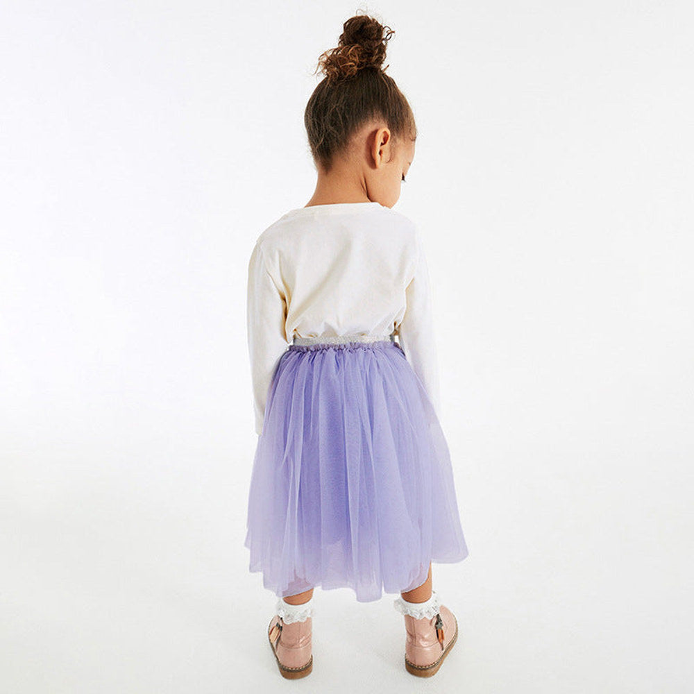 MyKids-USA® Print Pattern Hoodie Lace Skirts Sets