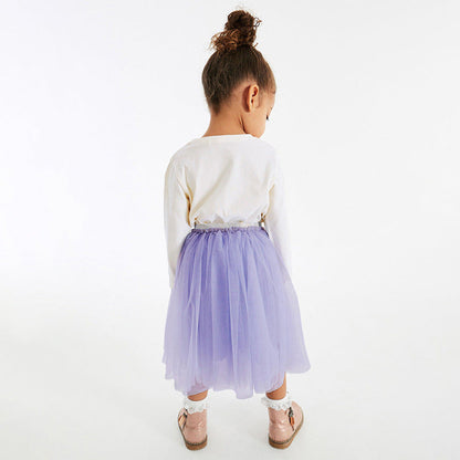 MyKids-USA® Print Pattern Hoodie Lace Skirts Sets