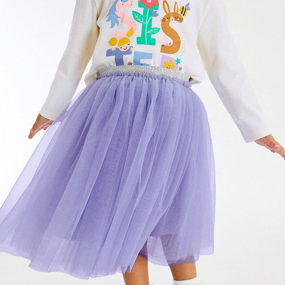 MyKids-USA® Print Pattern Hoodie Lace Skirts Sets