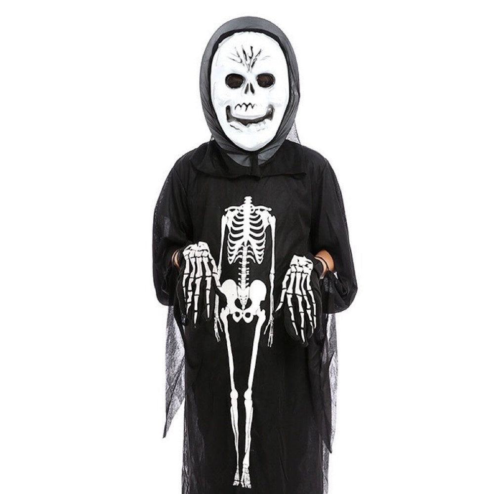 MyKids-USA® Halloween Skeleton Ghost Clothes & Gloves & Masks Sets