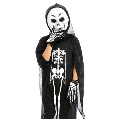 MyKids-USA® Halloween Skeleton Ghost Clothes & Gloves & Masks Sets
