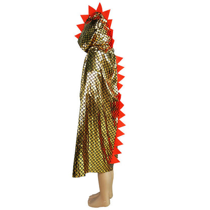 MyKids-USA® Halloween Animal Dinosaur Cape Little Witch Cape Decorative Props