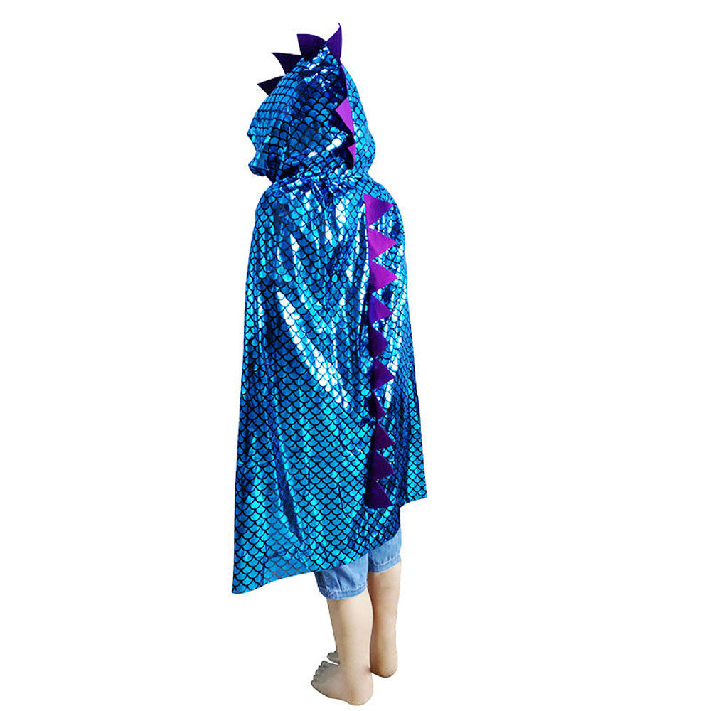 MyKids-USA® Halloween Animal Dinosaur Cape Little Witch Cape Decorative Props