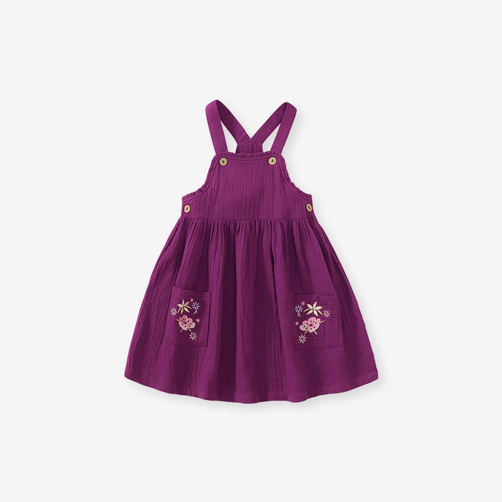 MyKids-USA® Embroidered Pattern Doll Neck Short & Dress Sets