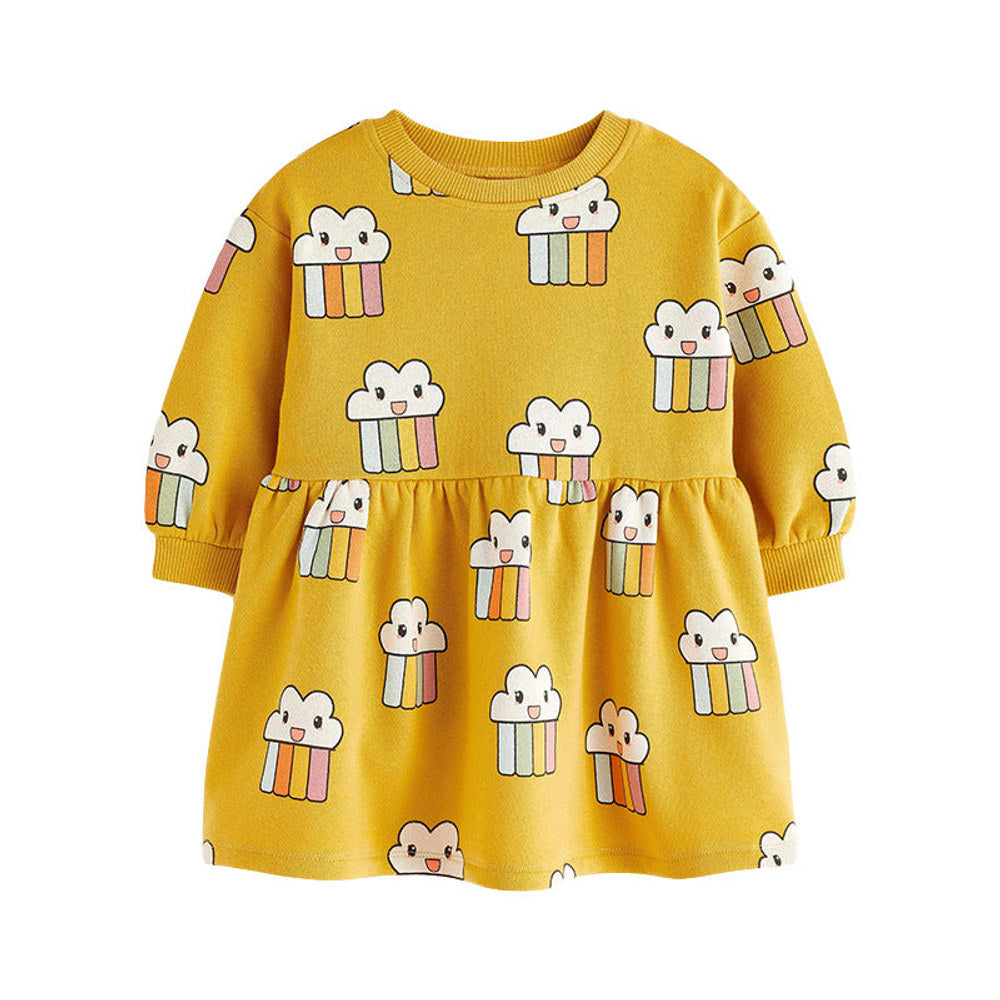 MyKids-USA® Lovely Cartoon Pattern Loose Dress