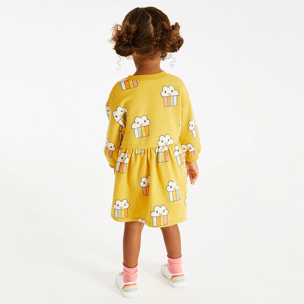 MyKids-USA® Lovely Cartoon Pattern Loose Dress