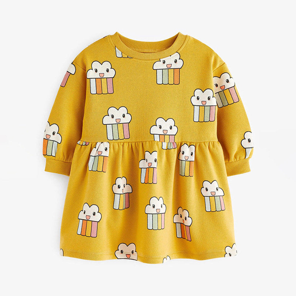 MyKids-USA® Lovely Cartoon Pattern Loose Dress
