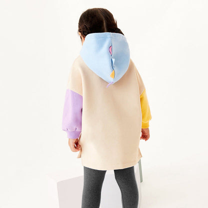 MyKids-USA® Color Matching Design Hoodie & Leggings Sets