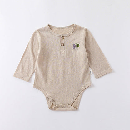 MyKids-USA® Embroidered Graphic Long Sleeve bodysuit