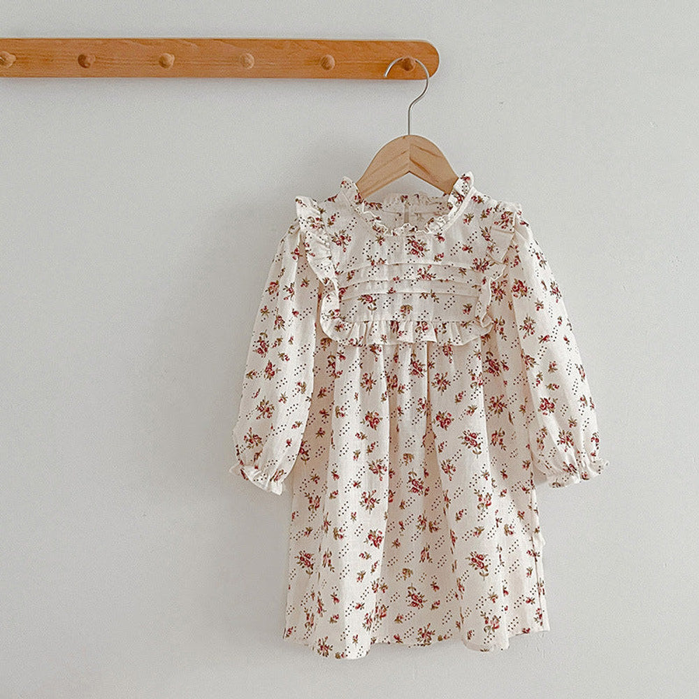 MyKids-USA® Ditsy Flower Graphic Sisterly Clothes bodysuit & Dress