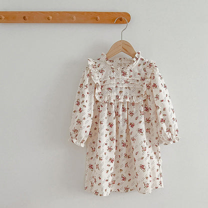 MyKids-USA® Ditsy Flower Graphic Sisterly Clothes bodysuit & Dress