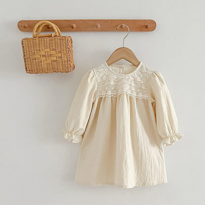 MyKids-USA® Sweet Style Mesh Patched Design Outfits