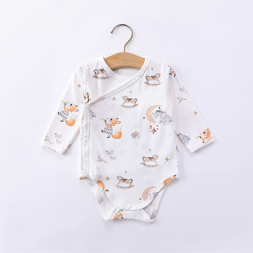 MyKids-USA® Long Sleeve Soft Cotton bodysuit