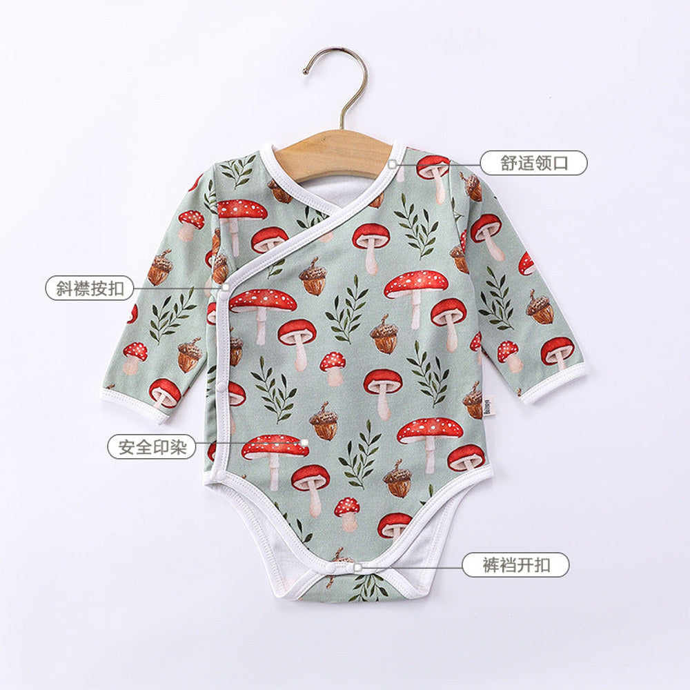 MyKids-USA® Long Sleeve Soft Cotton bodysuit
