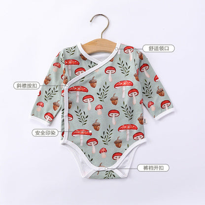 MyKids-USA® Long Sleeve Soft Cotton bodysuit