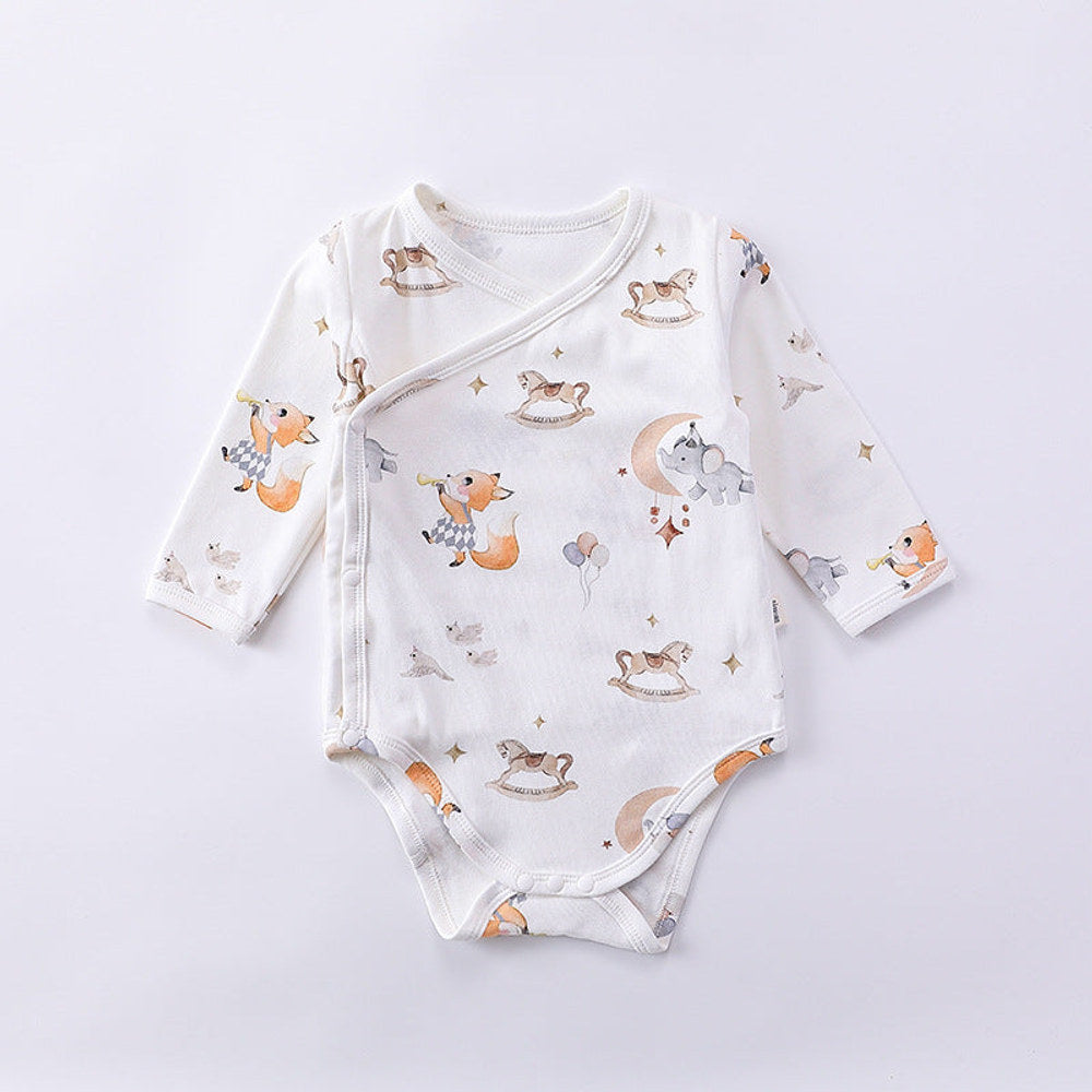 MyKids-USA® Long Sleeve Soft Cotton bodysuit