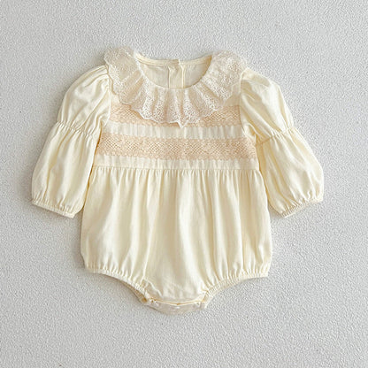 MyKids-USA® Sweet Style Mesh Collar bodysuit & Dress