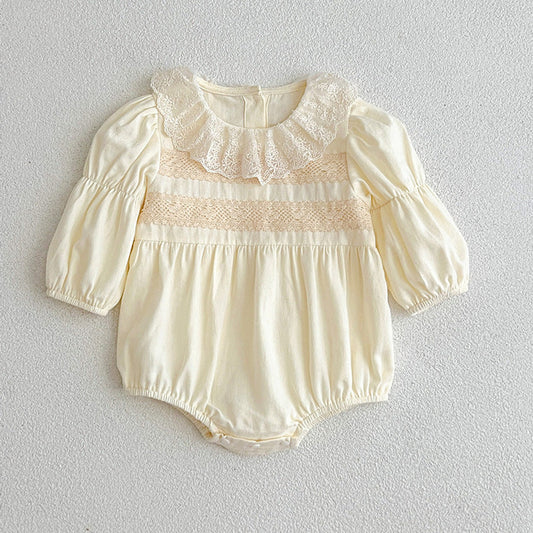 MyKids-USA® Sweet Style Mesh Collar bodysuit & Dress