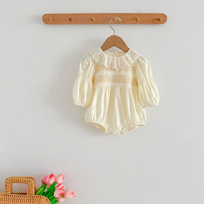 MyKids-USA® Sweet Style Mesh Collar bodysuit & Dress