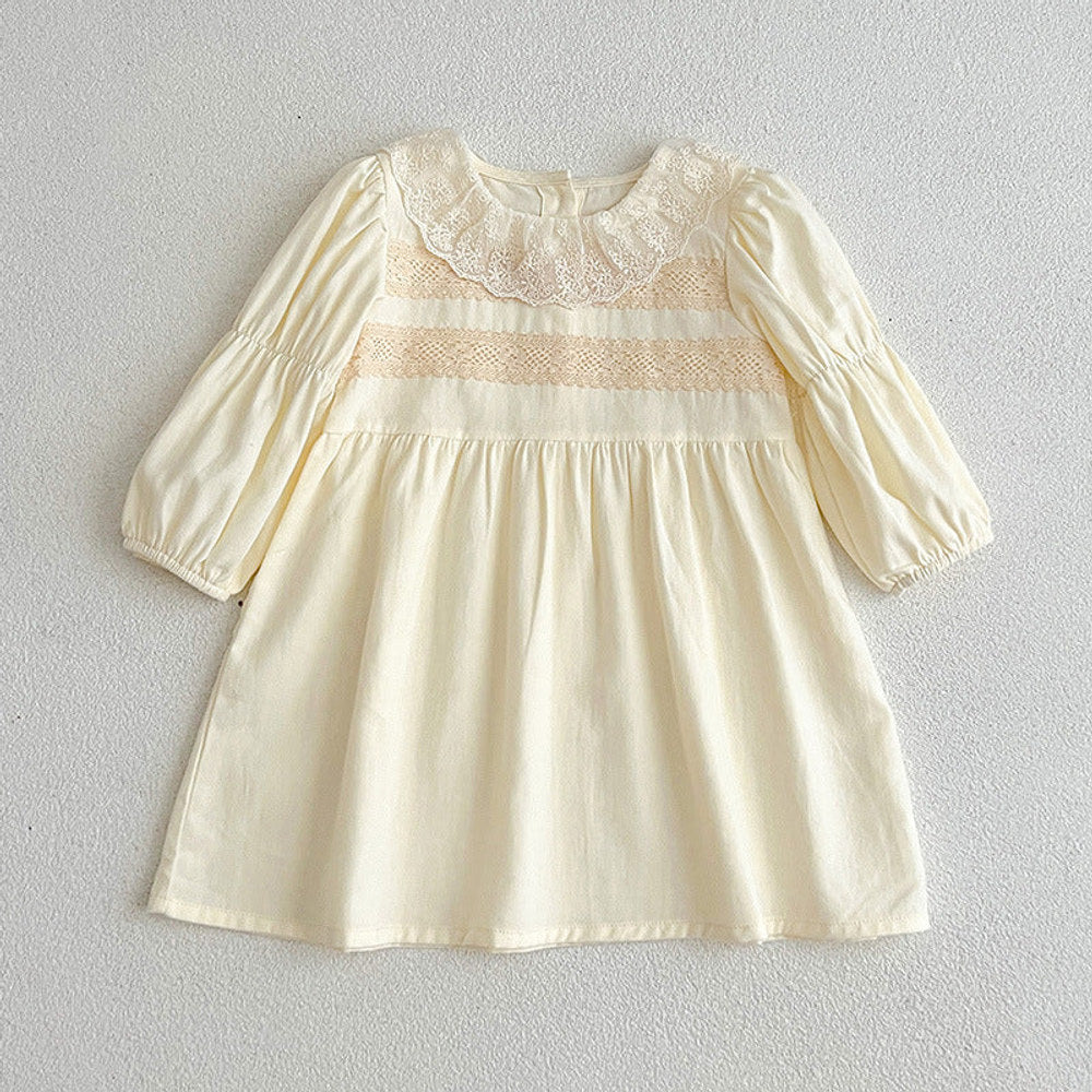 MyKids-USA® Sweet Style Mesh Collar bodysuit & Dress