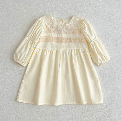 MyKids-USA® Sweet Style Mesh Collar bodysuit & Dress