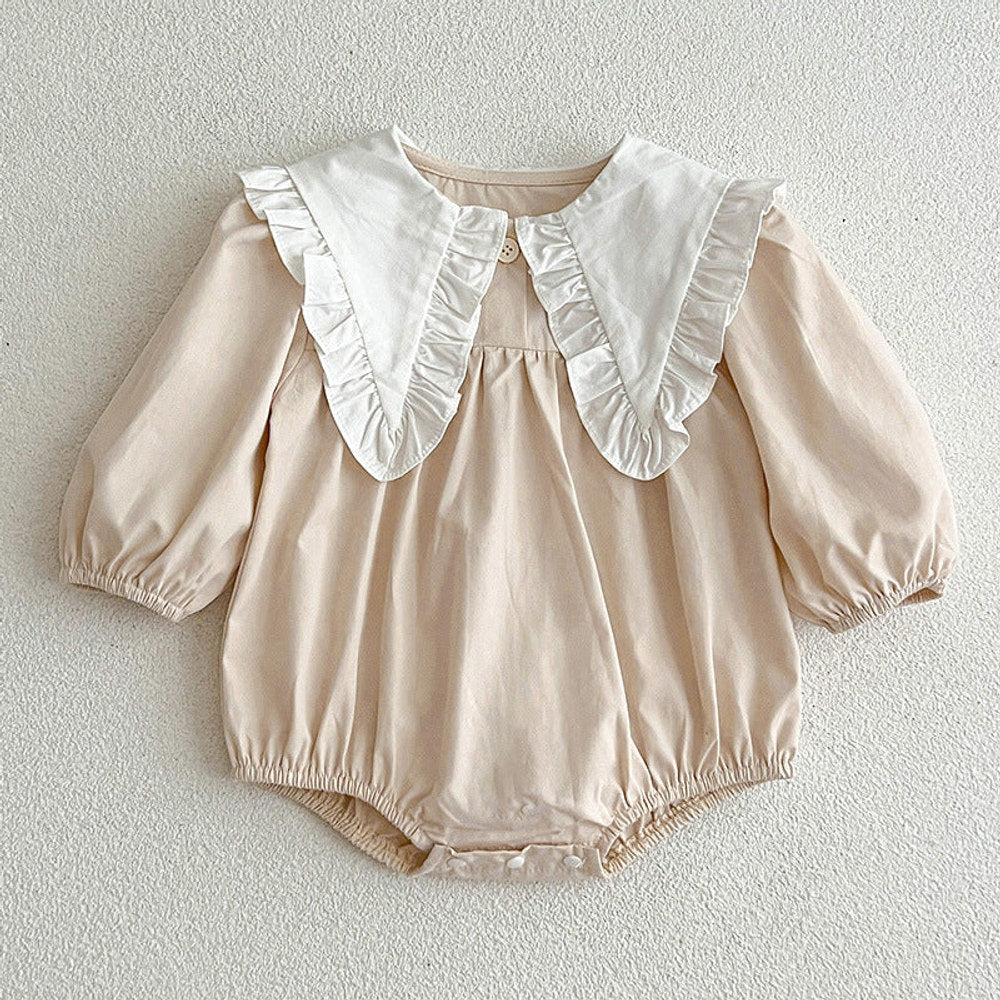 MyKids-USA® College Style Big Collar Fashion bodysuit & Dress