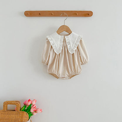 MyKids-USA® College Style Big Collar Fashion bodysuit & Dress