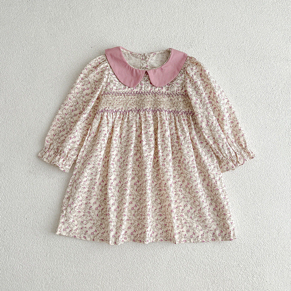 MyKids-USA® Floral Graphic Sister Clothes Dress bodysuit