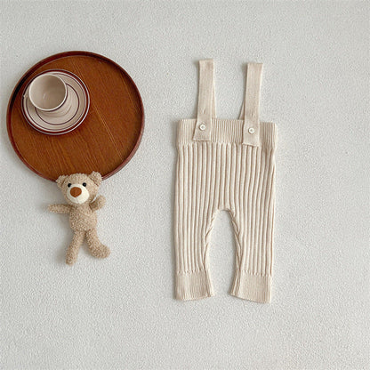 MyKids-USA® Solid Color Knitted Overalls Quality
