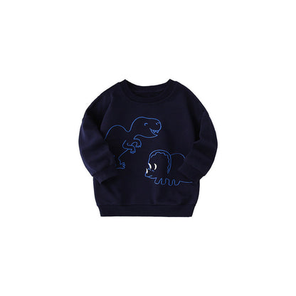 MyKids-USA® Baby Boy Cartoon Print Pattern Comfy Cotton Pullover