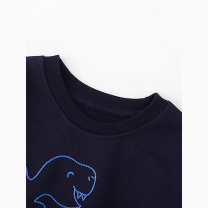 MyKids-USA® Baby Boy Cartoon Print Pattern Comfy Cotton Pullover