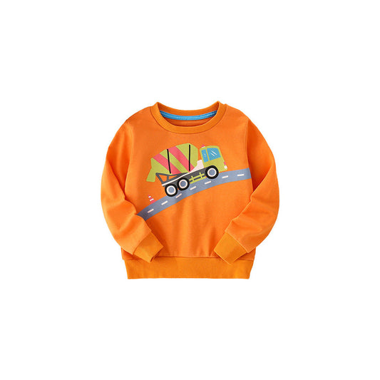 MyKids-USA® Baby Boy Cartoon Print Pattern Comfy Cotton Pullover
