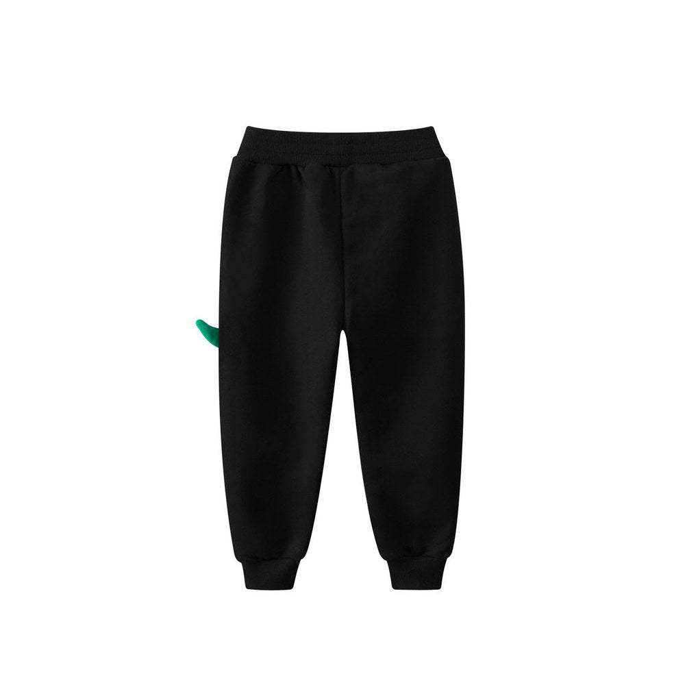 MyKids-USA® Children Boys Dinosaur Skating Cartoon Sports Trousers With Pockets