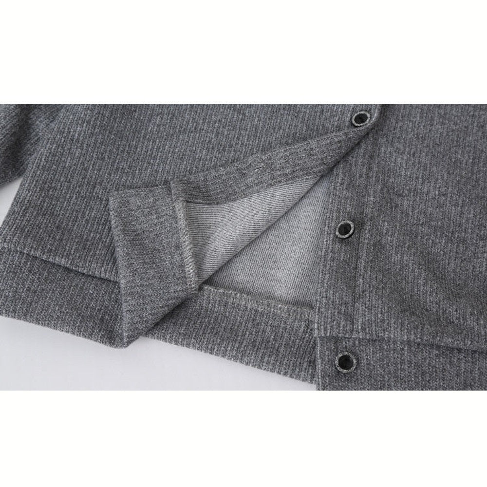 MyKids-USA® Girls Single Breasted Cardigan Tops Black Dress Sets