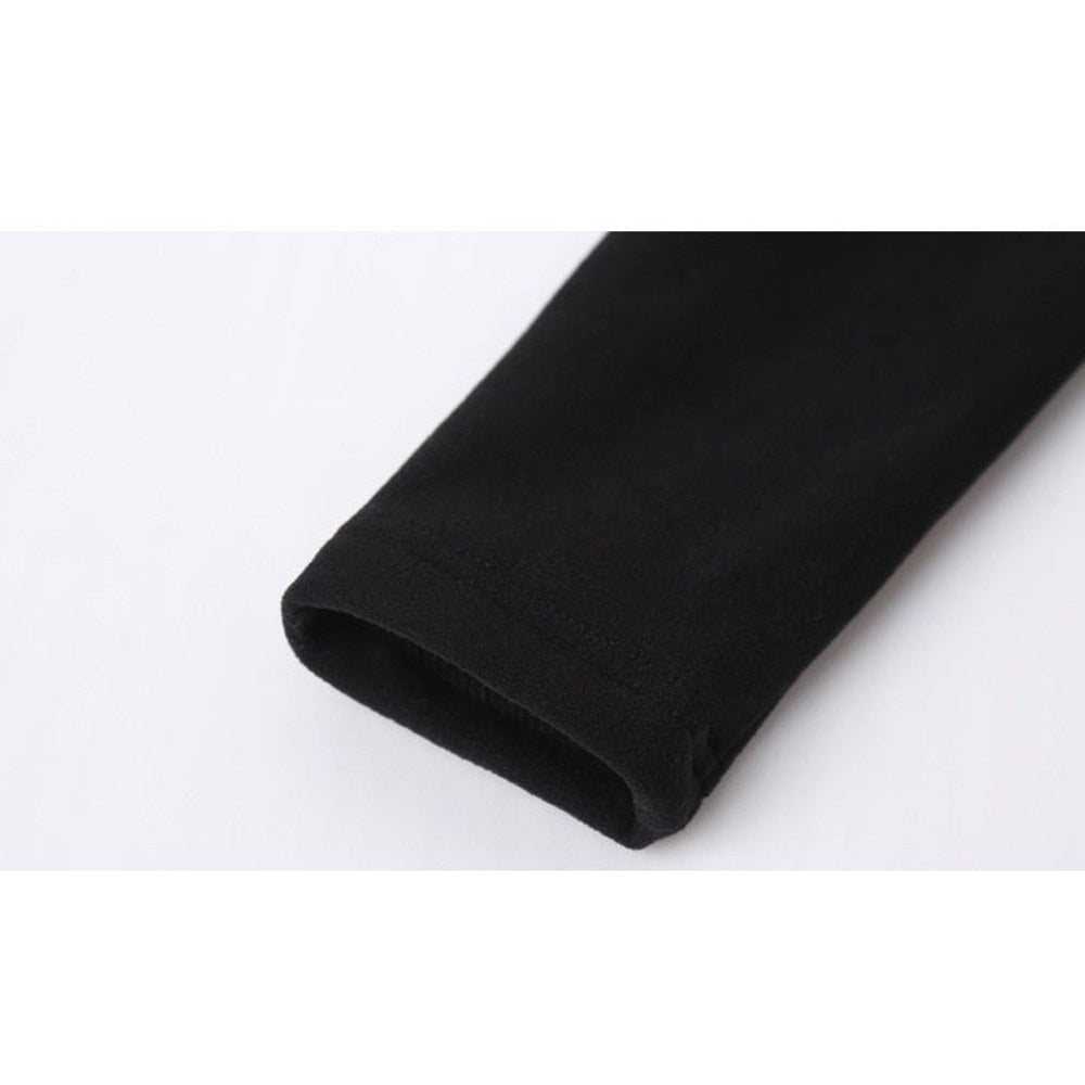 MyKids-USA® Girls Single Breasted Cardigan Tops Black Dress Sets