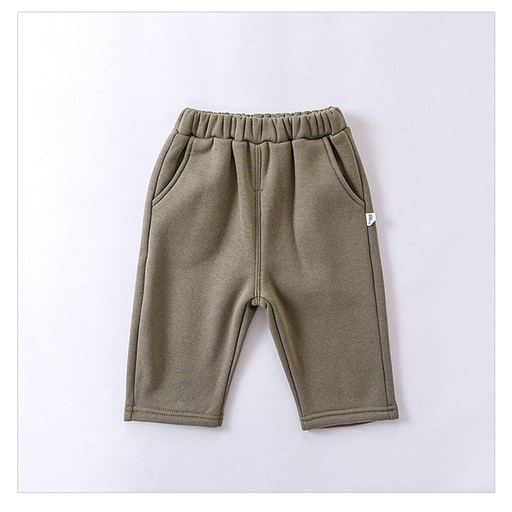 MyKids-USA® Infant Baby Girls 4-Colors Velvet-In Pants