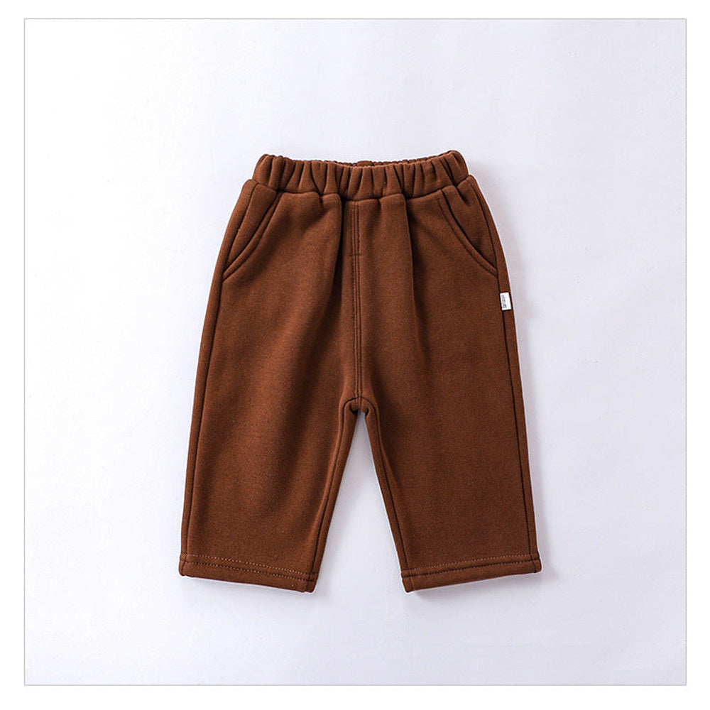 MyKids-USA® Infant Baby Girls 4-Colors Velvet-In Pants