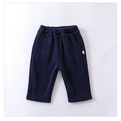 MyKids-USA® Infant Baby Girls 4-Colors Velvet-In Pants