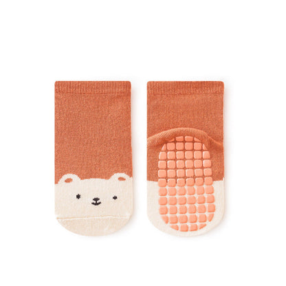 MyKids-USA® Baby Unisex Breathable Comfy Cartoon Socks Non-Slip