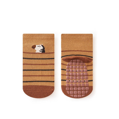 MyKids-USA® Baby Unisex Breathable Comfy Cartoon Socks Non-Slip