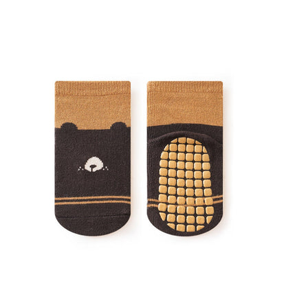 MyKids-USA® Baby Unisex Breathable Comfy Cartoon Socks Non-Slip