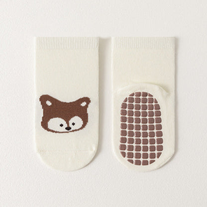 MyKids-USA® Baby Unisex Breathable Comfy Cartoon Socks Non-Slip