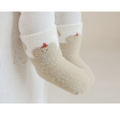 MyKids-USA® Baby Unisex Breathable Comfy Cartoon Antiskid Socks