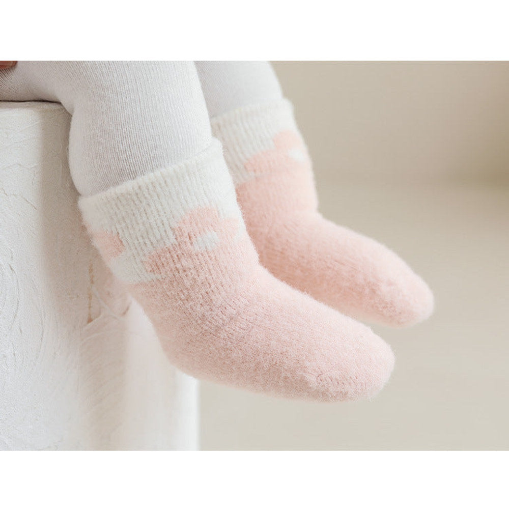 MyKids-USA® Baby Unisex Breathable Comfy Cartoon Antiskid Socks