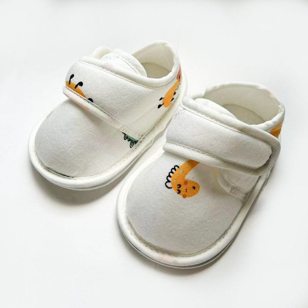 MyKids-USA® Cartoon Soft Antiskid Hook And Loop Shoes Low