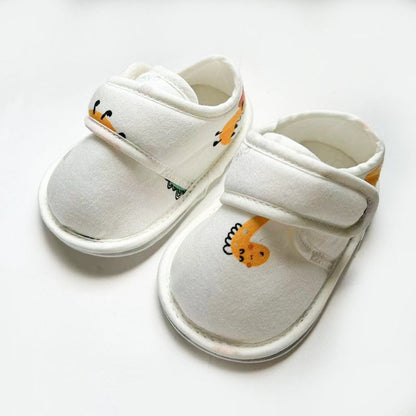 MyKids-USA® Cartoon Soft Antiskid Hook And Loop Shoes Low