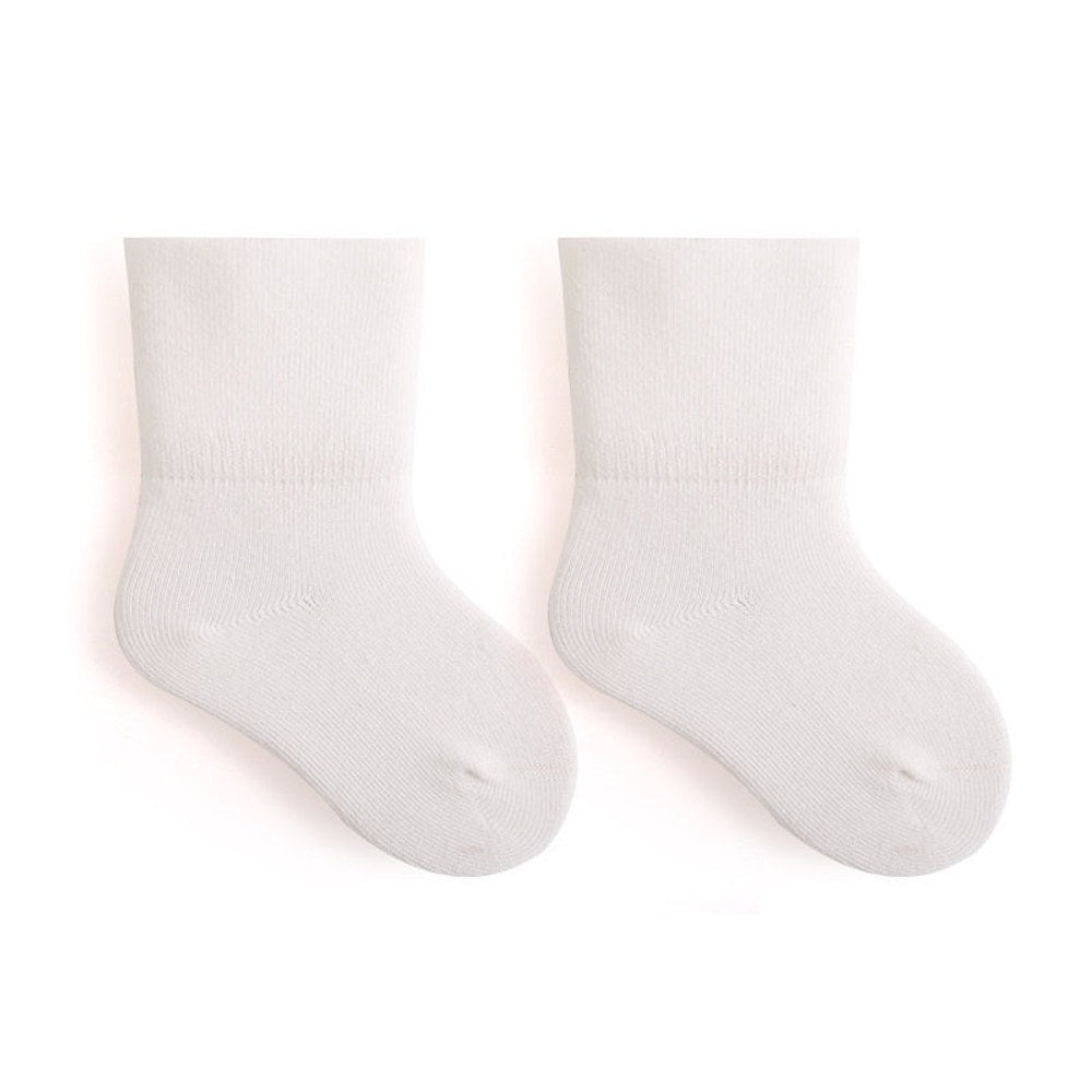 MyKids-USA® Baby Unisex Solid Color Breathable Mid-Calf Socks