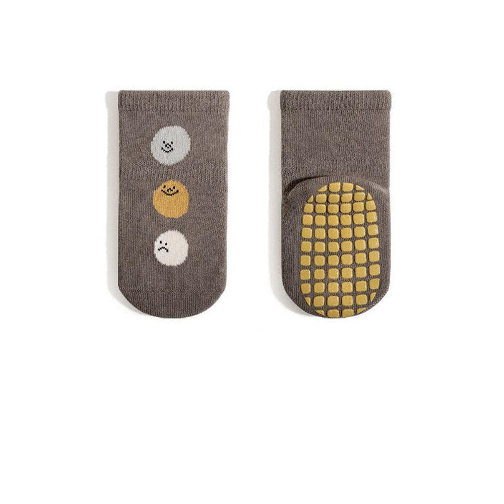 MyKids-USA® Baby Unisex Breathable Thermal Cartoon Patchwork Socks Non-Slip