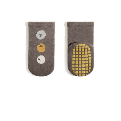 MyKids-USA® Baby Unisex Breathable Thermal Cartoon Patchwork Socks Non-Slip
