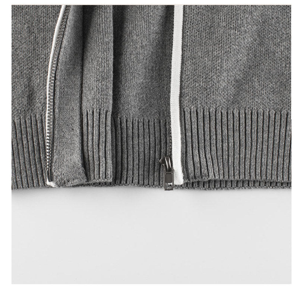 MyKids-USA® Striped Sleeves Children’s Knit Cardigan For – Boys’ Sweater Jacket For Baby Clothing